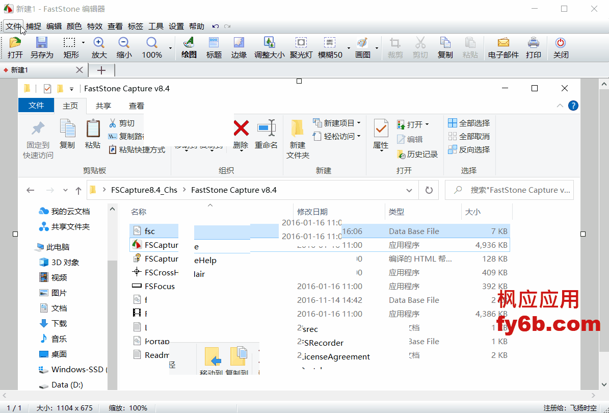 Windows FastStone Capture屏幕截图 v8.4 便捷版